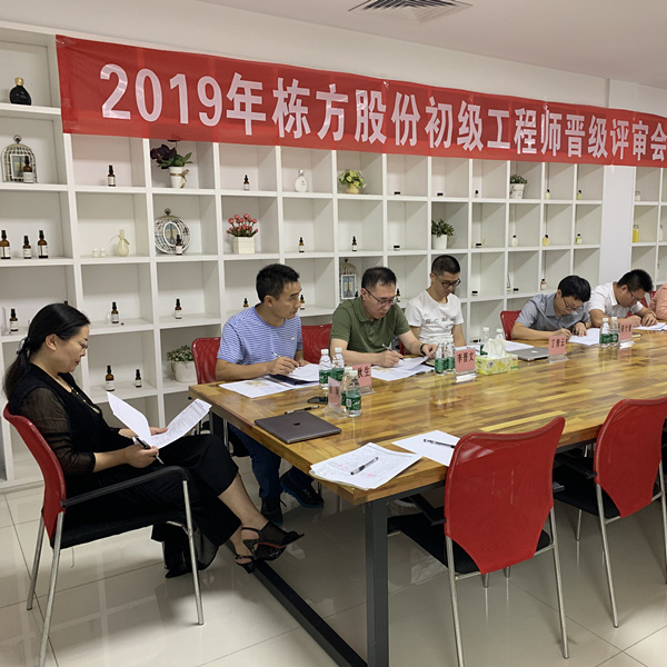 匠心筑夢，人才培養(yǎng)丨棟方股份2019初級工程師晉級評審會順利舉行